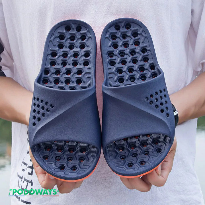 Claquettes orthopédiques de massage – Soulagement Immédiat & Confort Absolu Chaussures Orthopédiques PODOWAYS