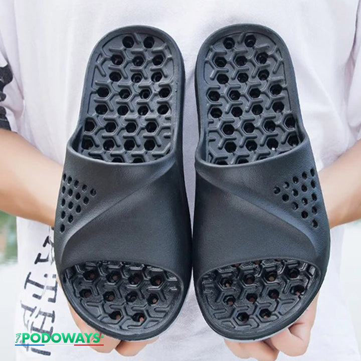 Claquettes orthopédiques de massage – Soulagement Immédiat & Confort Absolu Chaussures Orthopédiques PODOWAYS