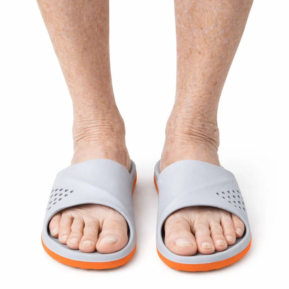 Claquettes orthopédiques de massage – Soulagement Immédiat & Confort Absolu Chaussures Orthopédiques PODOWAYS 36 White