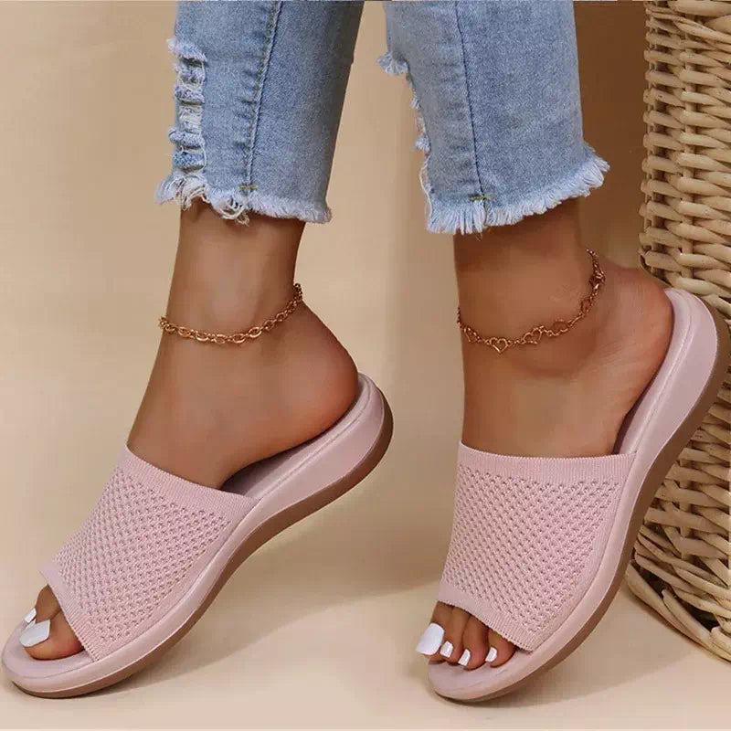 Claquettes orthopédiques d'été plates Podoways 36 Pink