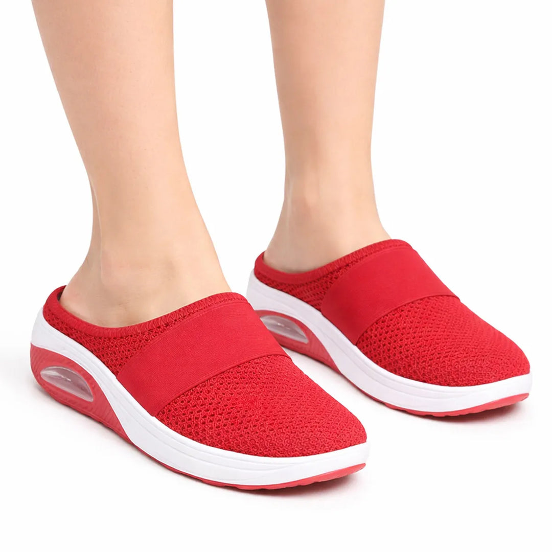 Demi Basket orthopédique pour femme Semelles Orthopédiques PODOWAYS 36 Red