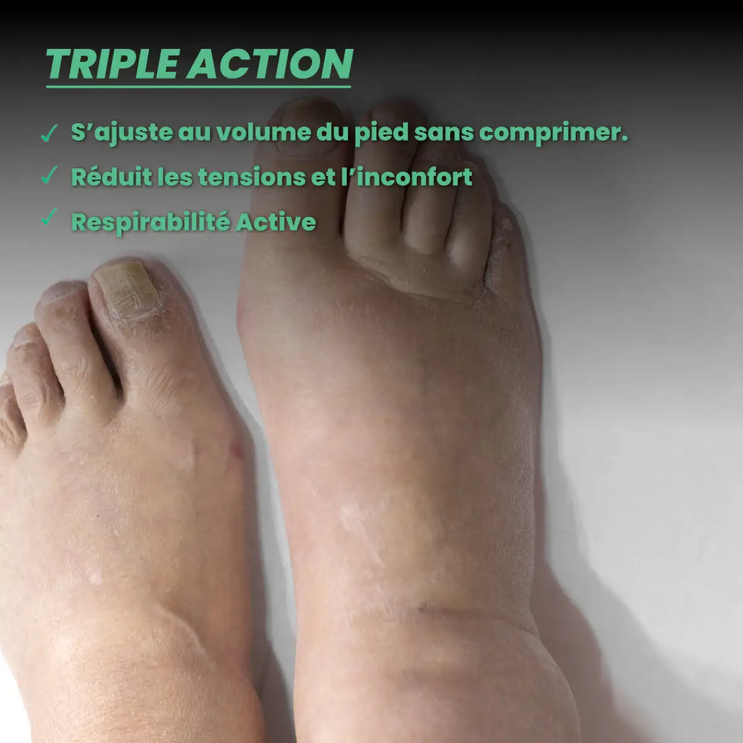 chaussures pour pieds larges et enflés Podoways