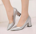 Charger l'image dans la visionneuse de la galerie, Escarpin argent femme Podoways 40 Silver
