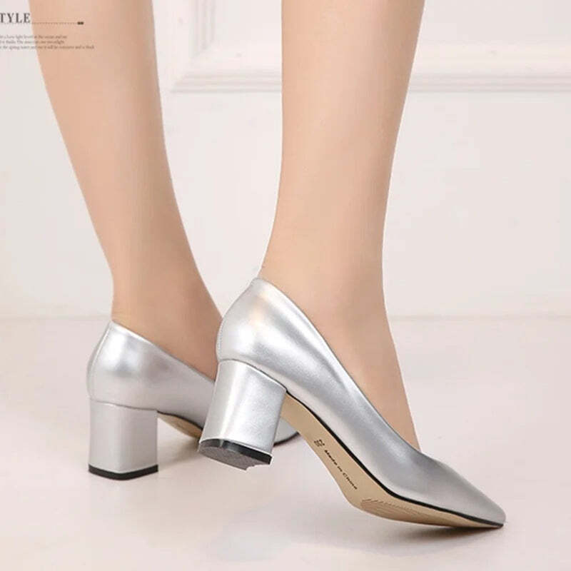 Escarpin argent femme Podoways