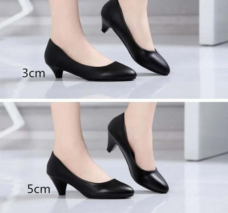 Escarpin en cuir pour femme Podoways