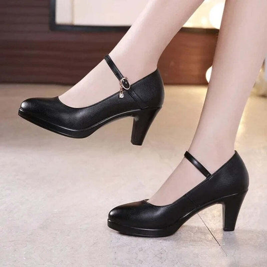 Escarpin femme blanc Podoways 32 Black