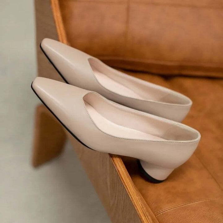 Escarpin femme camel Podoways