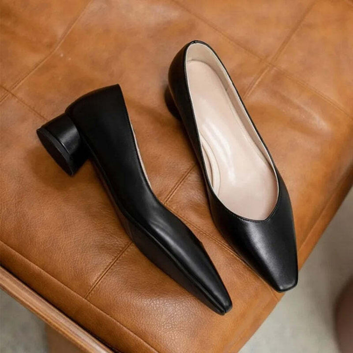 Escarpin femme camel Podoways