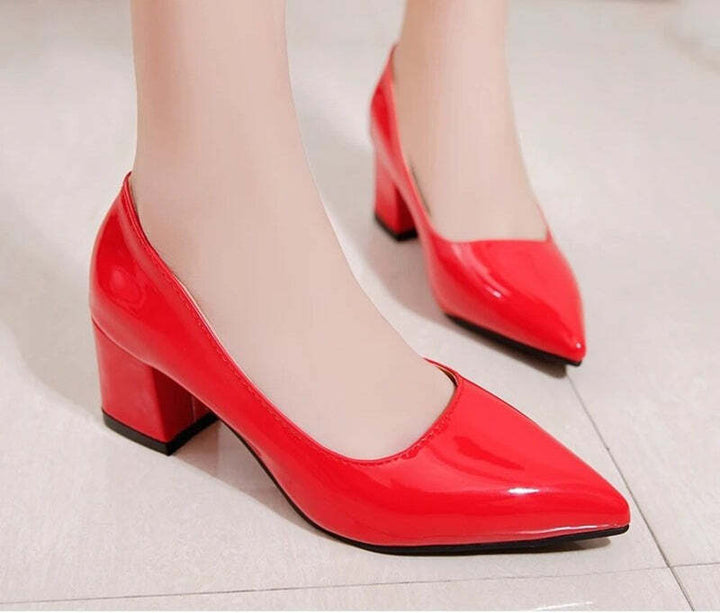Escarpin femme rouge Podoways