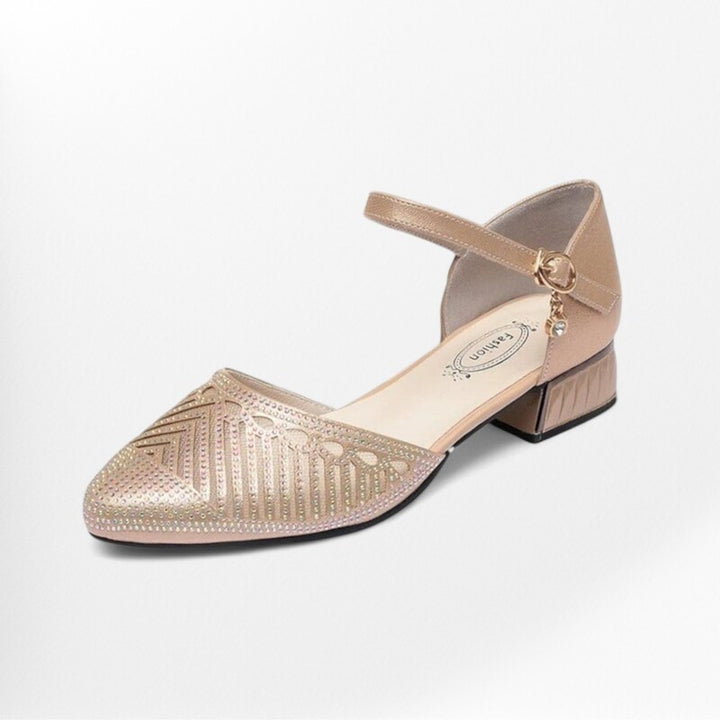 Escarpin femme vernis Podoways 35 Wheat