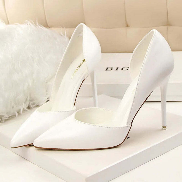Escarpin jaune femme Podoways 34 Blanc