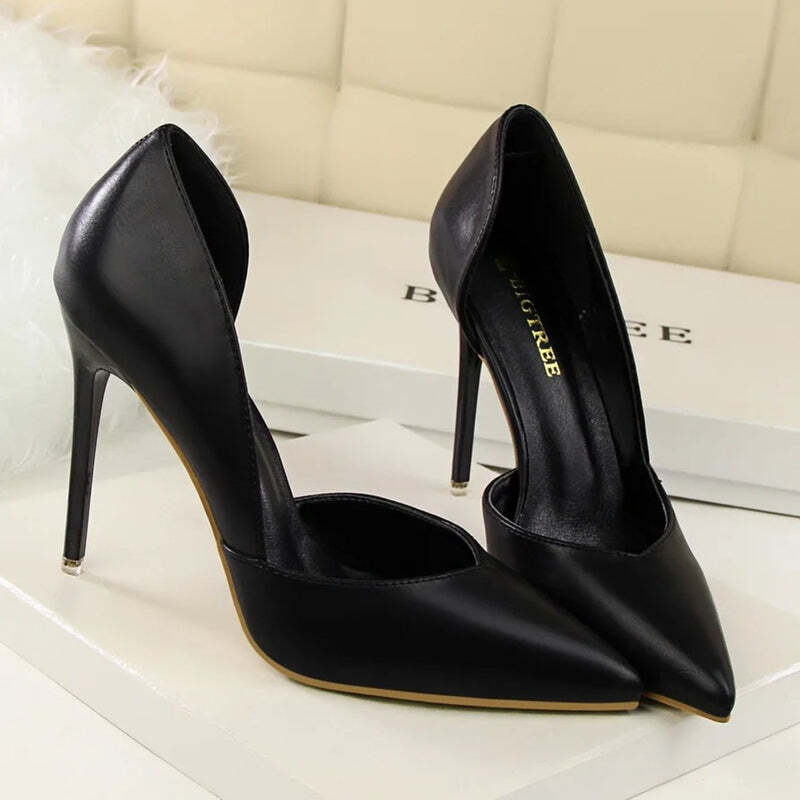 Escarpin jaune femme Podoways