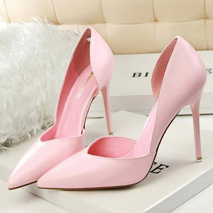 Escarpin jaune femme Podoways 34 Pink