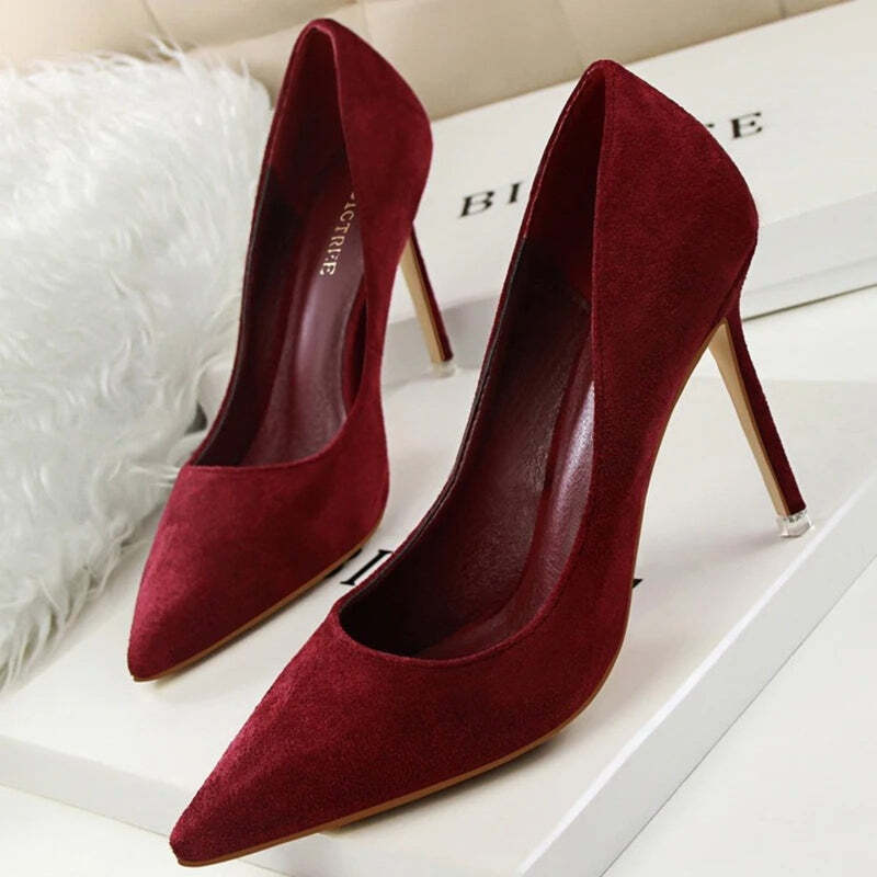 Escarpins bleu marine femme Podoways 33 DarkRed