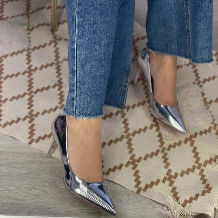 Escarpins dorées femme Podoways