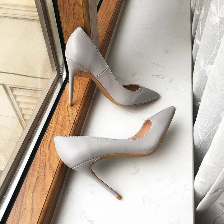 Escarpins femme gris Podoways