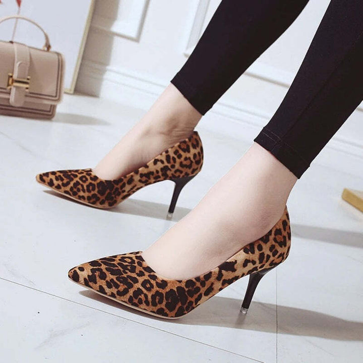 Escarpins femme leopard Podoways