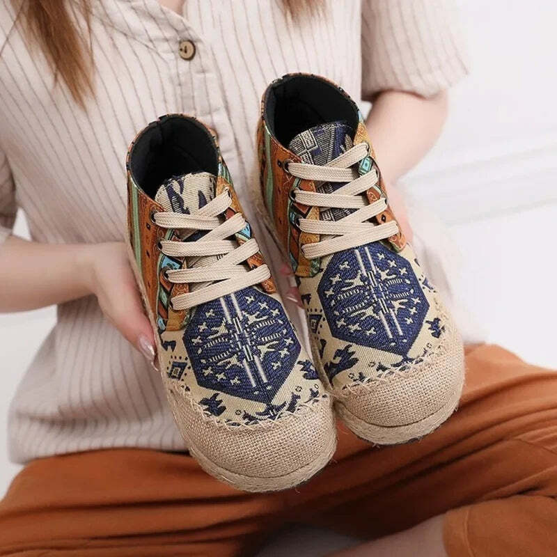 Espadrille basket femme Podoways
