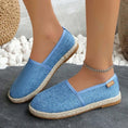 Charger l'image dans la visionneuse de la galerie, Espadrille en toile femme Podoways 36 RoyalBlue
