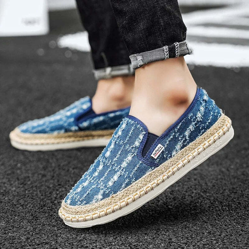 Espadrilles pour homme en toile Podoways