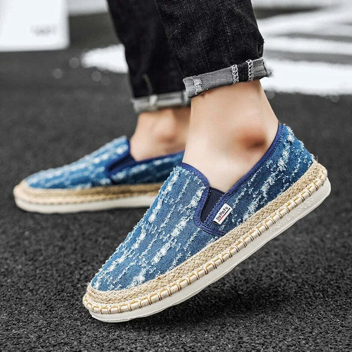 Espadrilles pour homme en toile Podoways