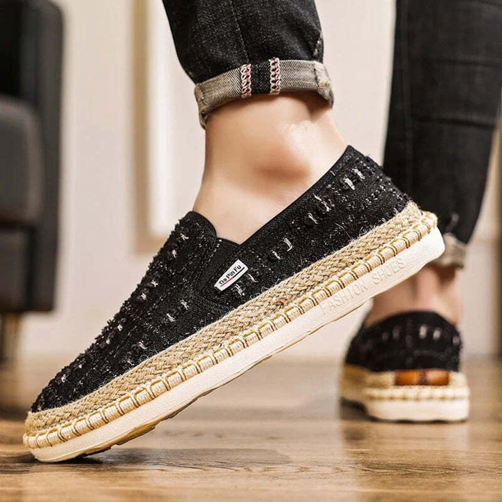 Espadrilles pour homme en toile Podoways