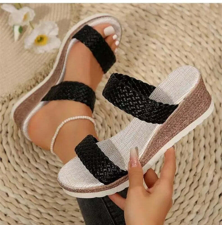 Espadrille femme petit talon Podoways