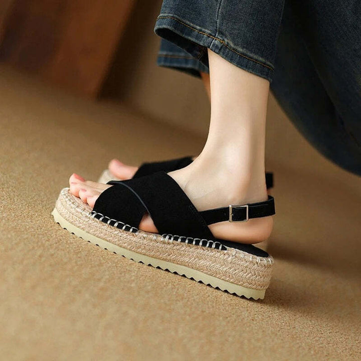 Espadrille femme kaki Podoways