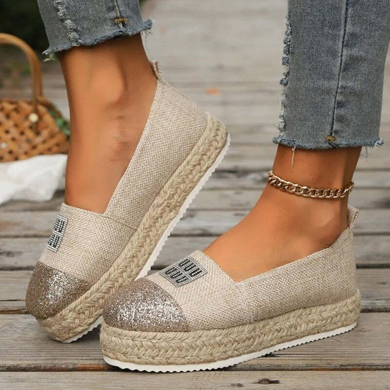 Espadrille femme imitation luxe Podoways