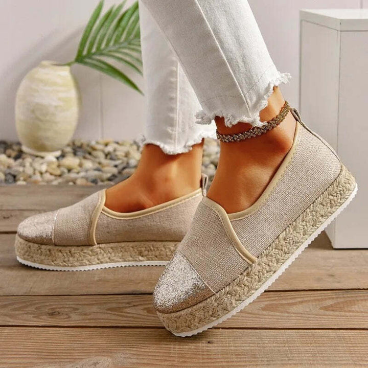 Espadrille pour femme paillette Podoways