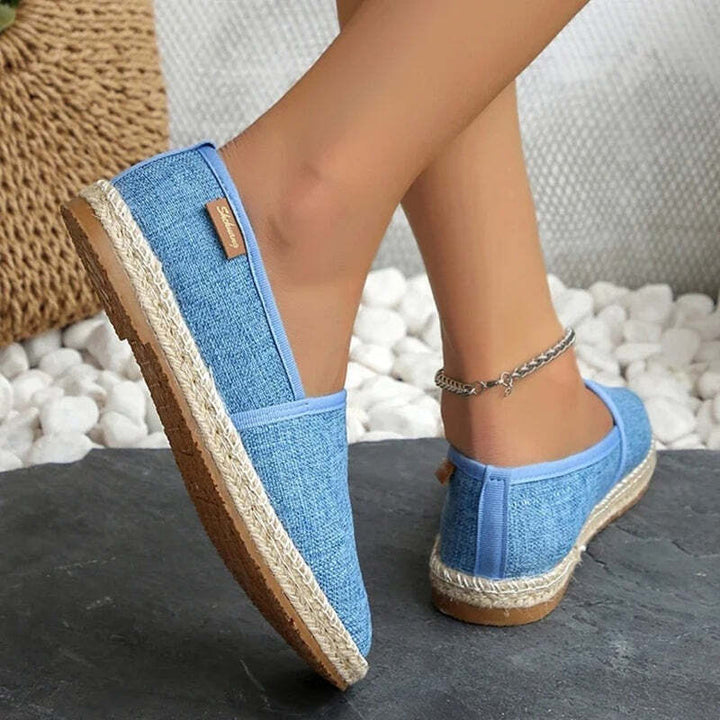 Espadrille femme plate pour la marche Podoways