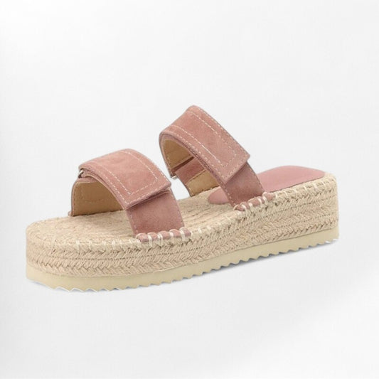 Espadrille femme rose Podoways 32 Pink