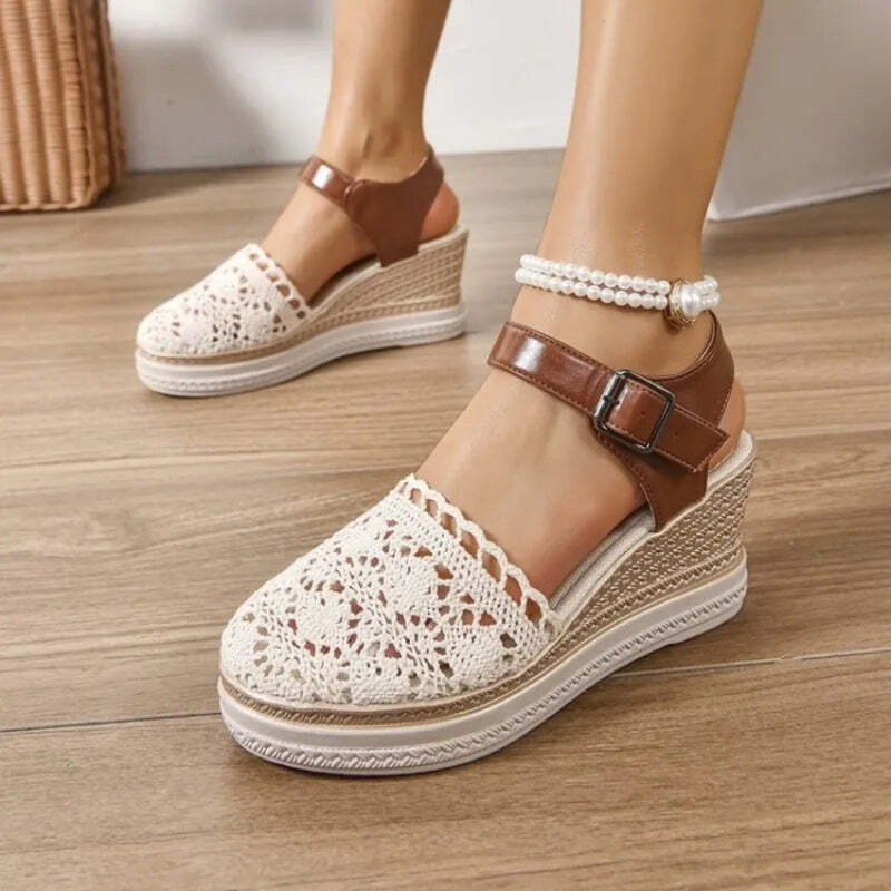 Espadrille haute femme Podoways