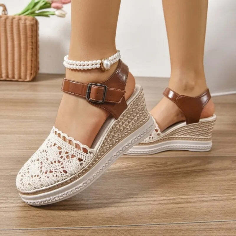 Espadrille haute femme Podoways