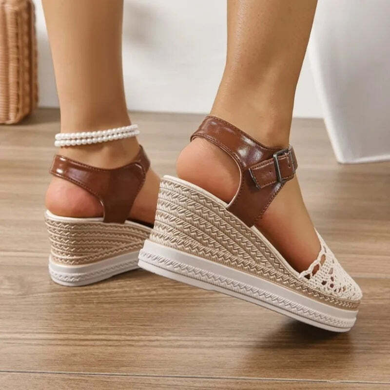 Espadrille haute femme Podoways