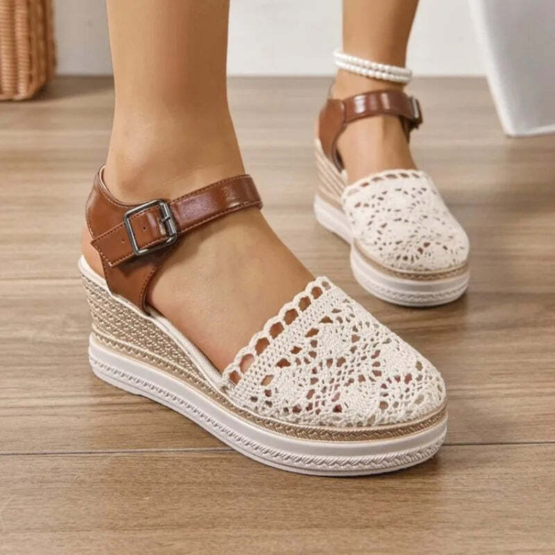 Espadrille haute femme Podoways