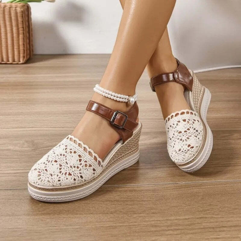 Espadrille haute femme Podoways