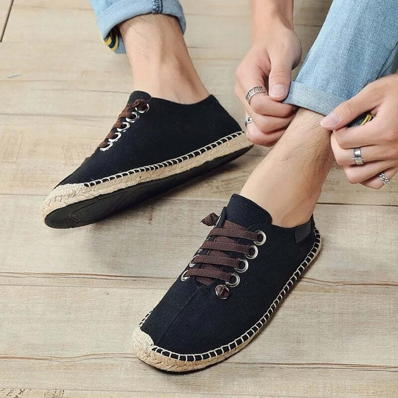 Espadrilles pour homme avec lacets Podoways