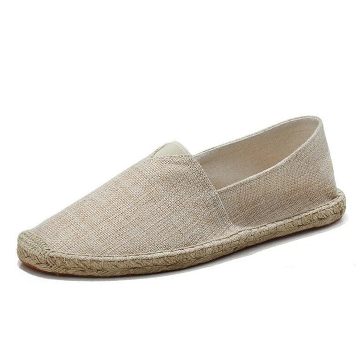Espadrilles imitation françaises pour homme Podoways 39 Wheat