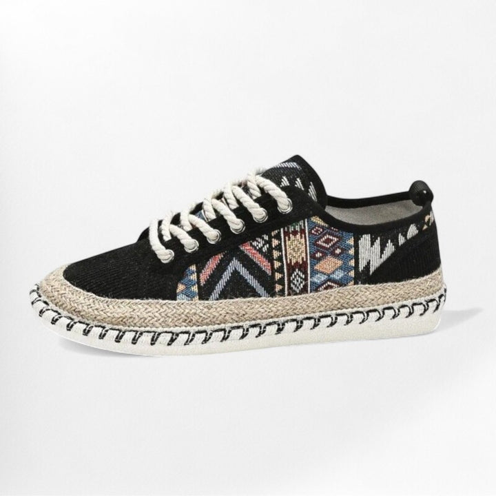 Espadrilles élégantes pour homme – finition luxe Podoways 35 Black