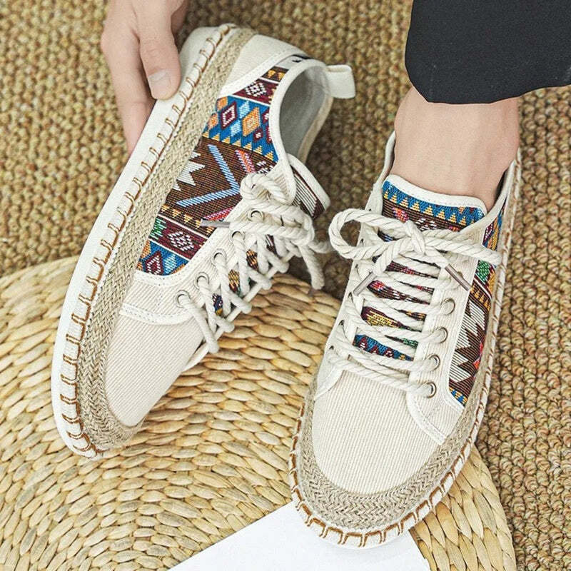 Espadrilles élégantes pour homme – finition luxe Podoways