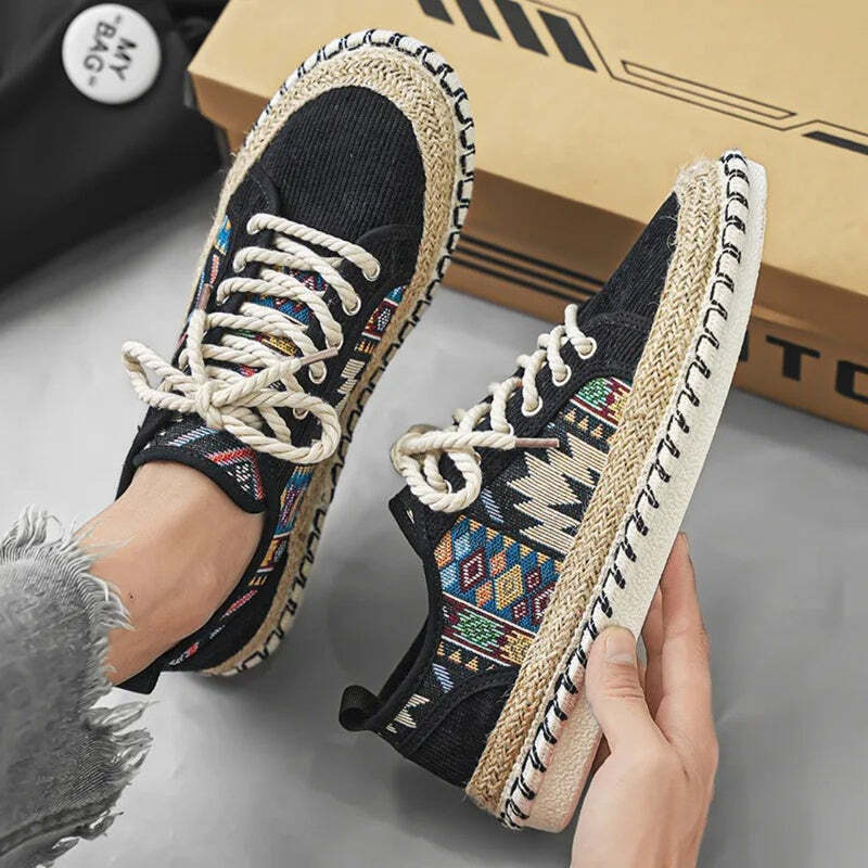 Espadrilles élégantes pour homme – finition luxe Podoways
