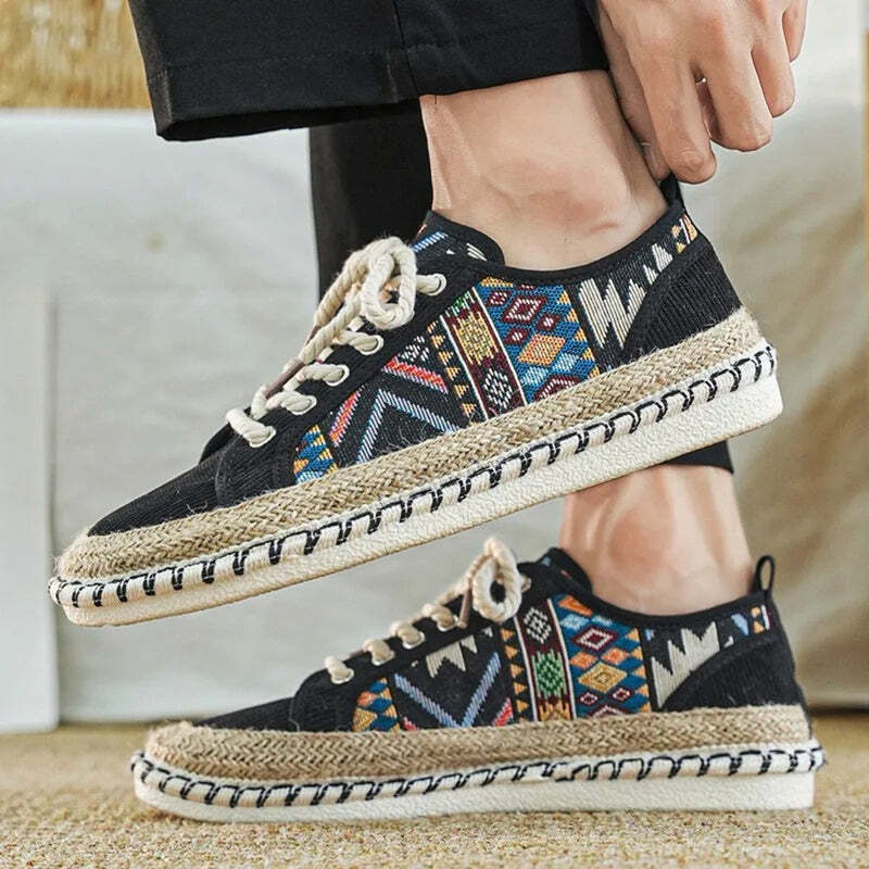 Espadrilles élégantes pour homme – finition luxe Podoways