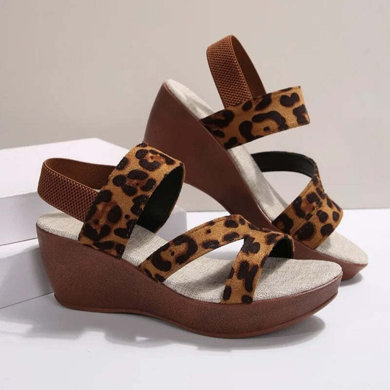 Espadrille leopard femme Podoways 36 Sienna