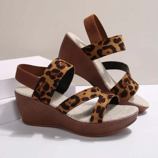 Espadrille leopard femme Podoways 36 Sienna