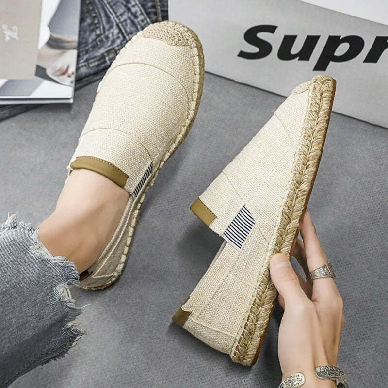 Espadrilles noires pour homme Podoways