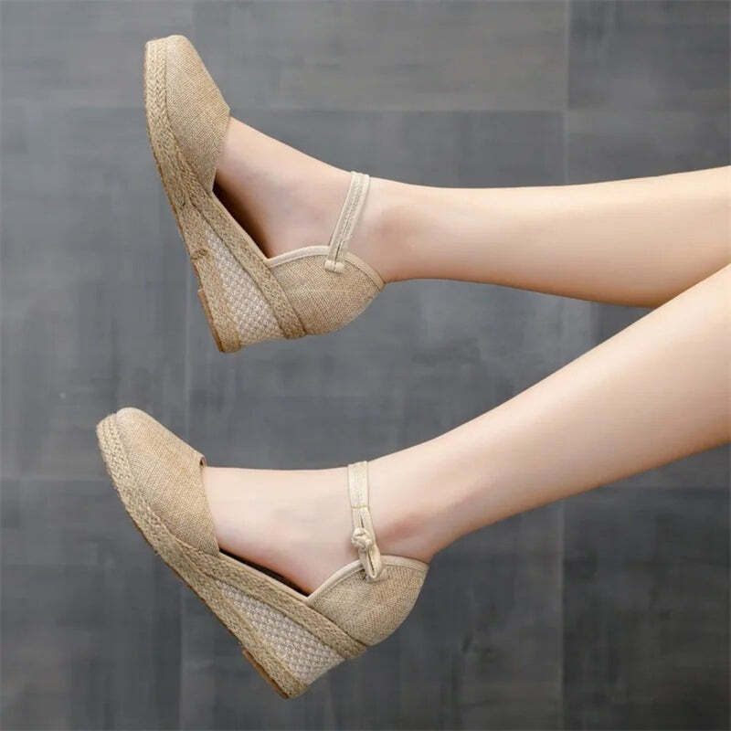Espadrille type sandale femme Podoways
