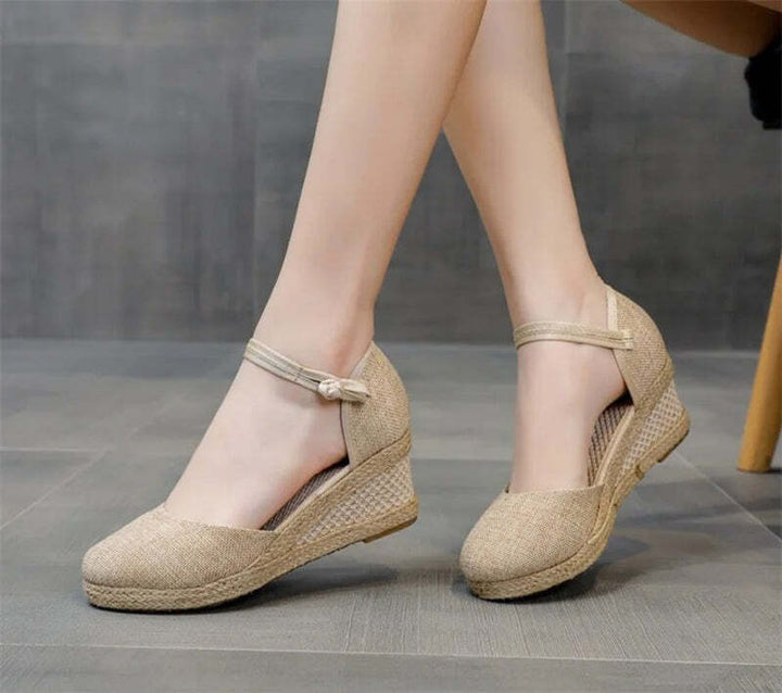Espadrille type sandale femme Podoways