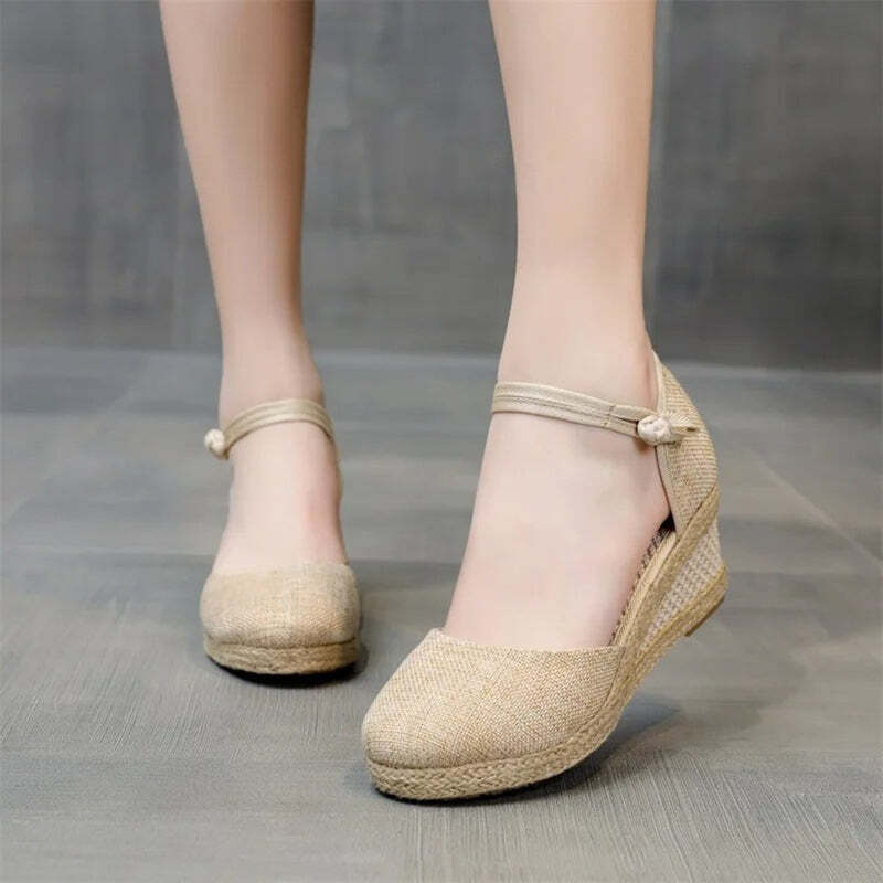 Espadrille type sandale femme Podoways