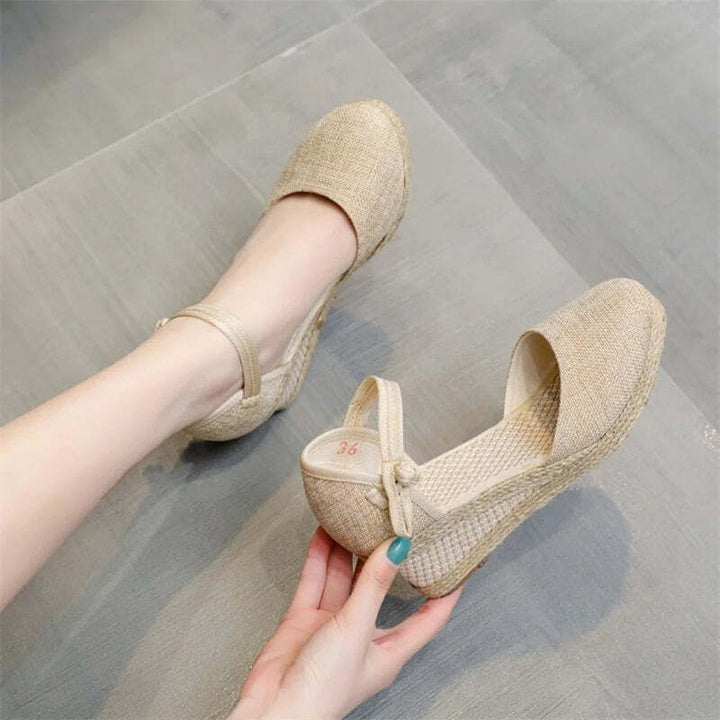 Espadrille type sandale femme Podoways